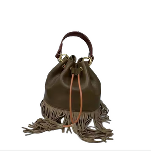 Bolso de mensajero de cuero retro de retro personalizado personalizado
