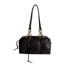 bolso de cuero de lujo personalizado de lujo personalizado al por mayor con correa de hombro ajustable
