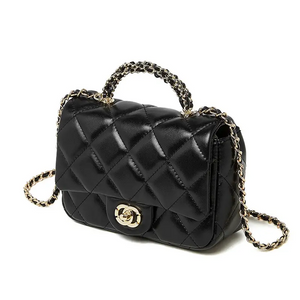 Guangzhou al por mayor NUEVO BAQUETA DE METAL DE METO DE CUERO RETRO RETRO BOLSO VERSATILE CROSSBODY FUBLERSA MUJER