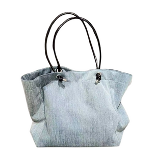Bolso de hombro para mujer de mezclilla de mezclilla de mezclilla