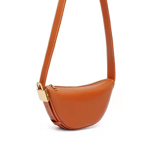 Bolsa de cuero marrón de cuero marrón de mujeres y mujeres exclusivas personalizables para viajar